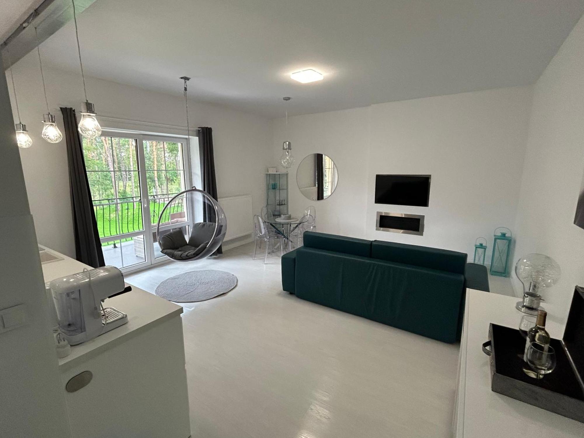 בורנה סולינובו Przytulny Apartament Z Kominkiem Przy Jeziorze מראה חיצוני תמונה